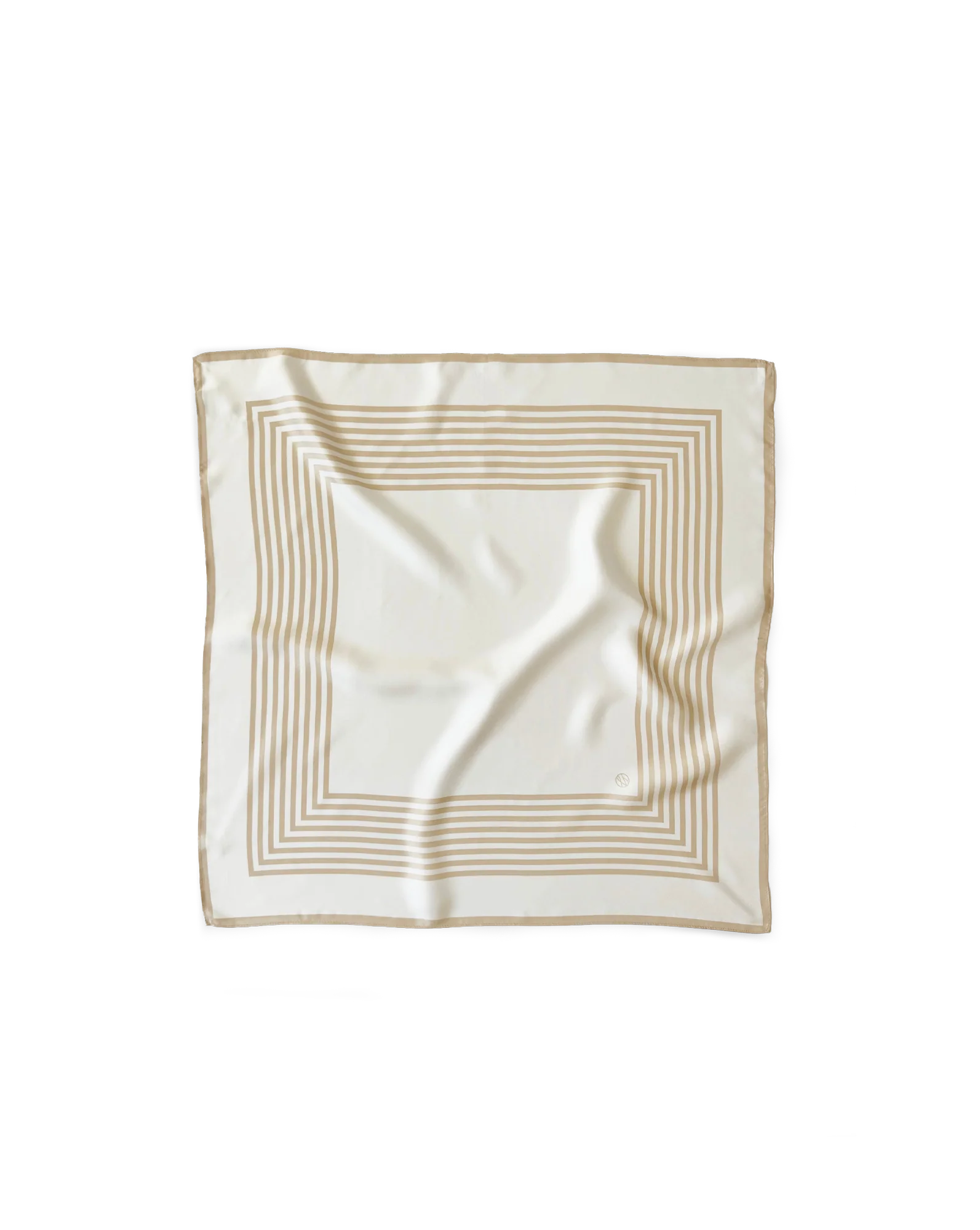 Silk Striped Scarf - Image 2