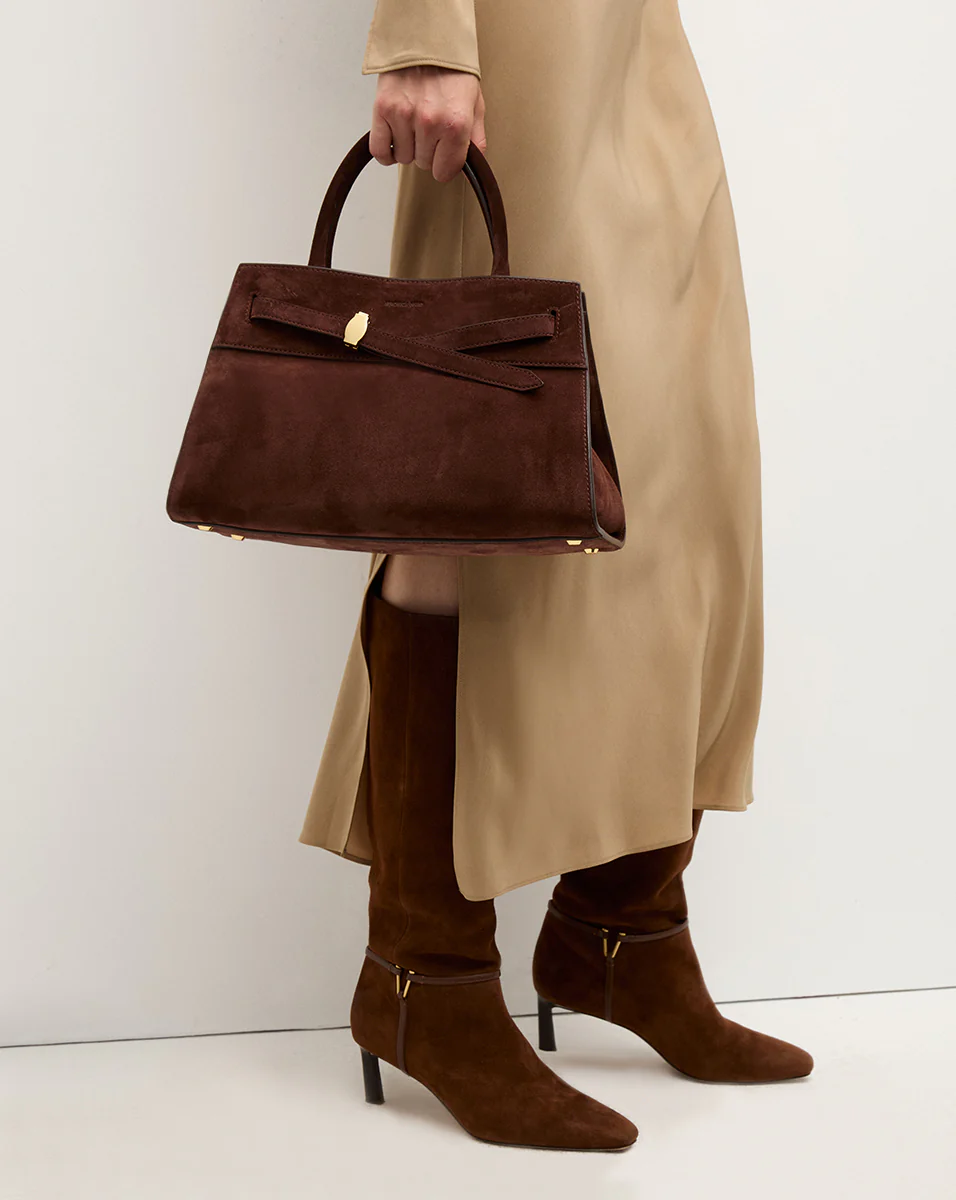Veronica Beard Suede Dash Bag - Image 6