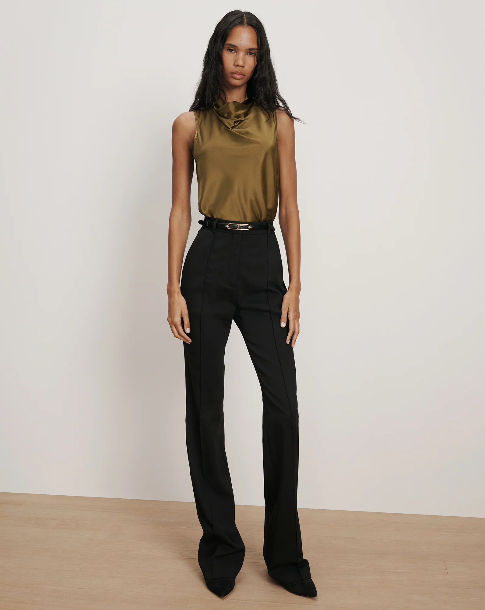 Tam Silk Sleeveless Top - Image 2