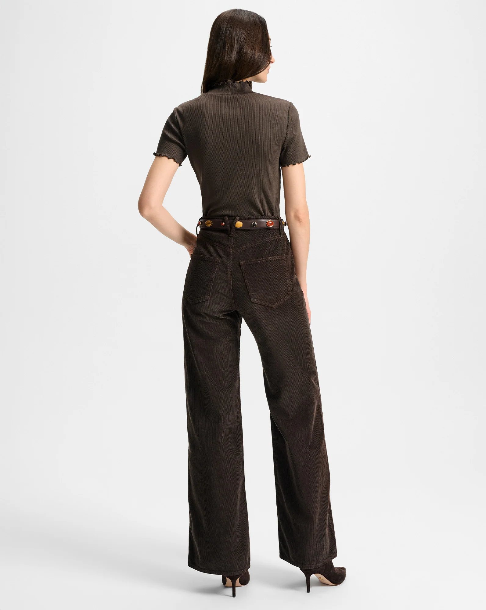 Taylor Corduroy Wide-Leg Pant - Image 5