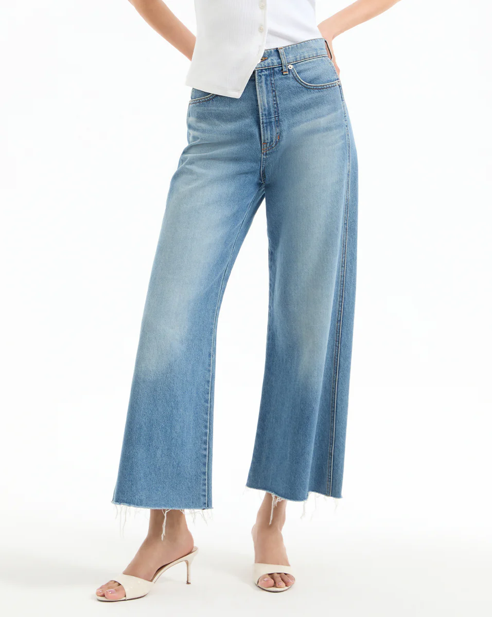 Taylor Cropped Wide-Leg Jean - Image 2