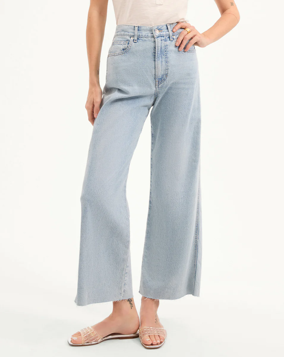 Taylor Cropped Wide-Leg Jean - Image 2