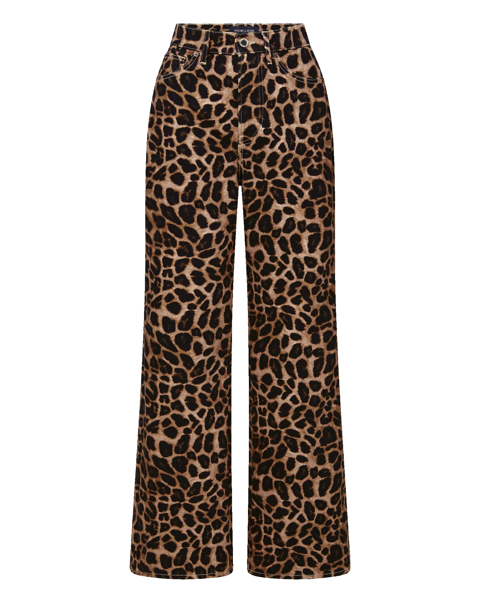 Taylor Leopard Wide-Leg Jean - Image 6