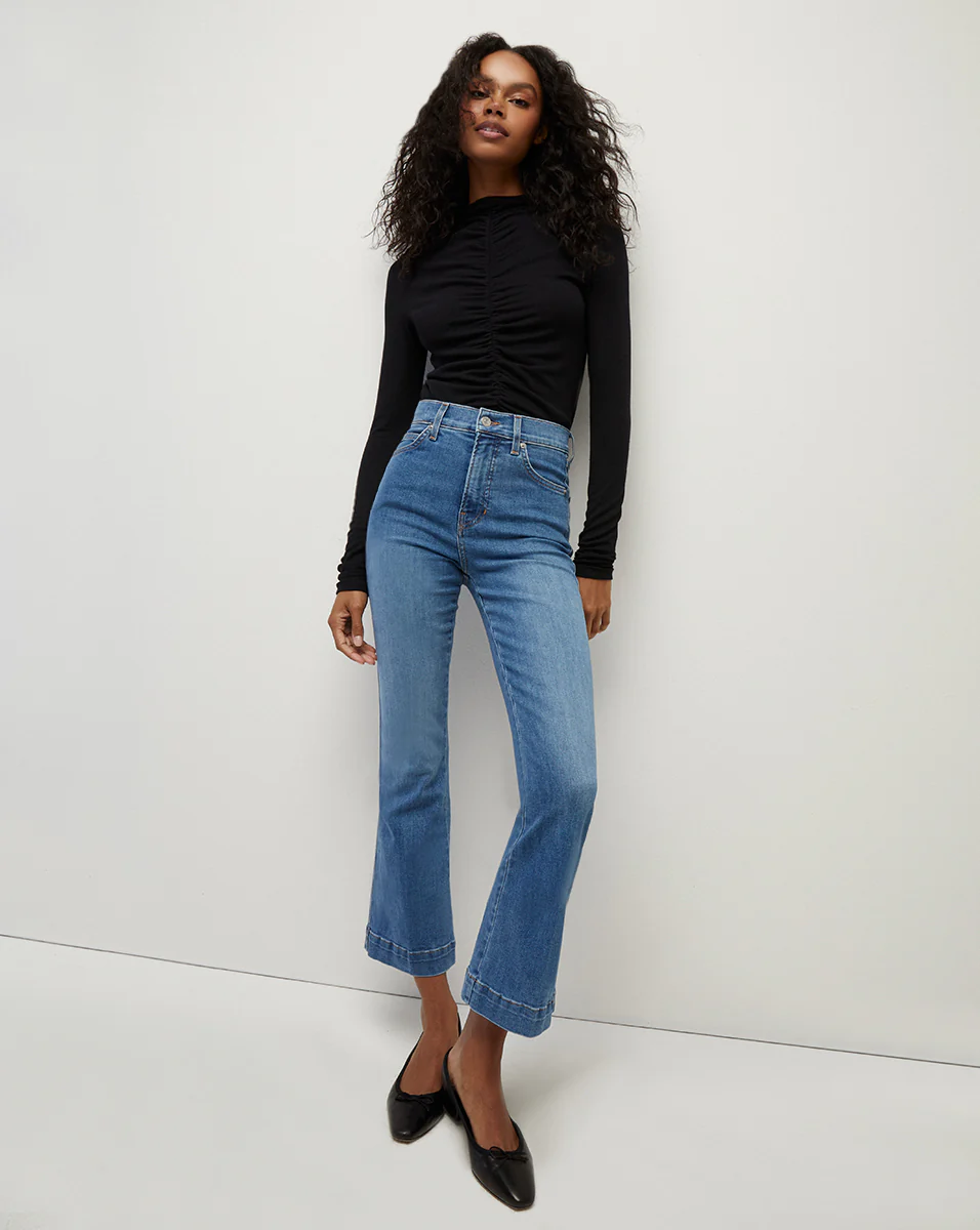 Theresa Ruched Turtleneck - Image 3