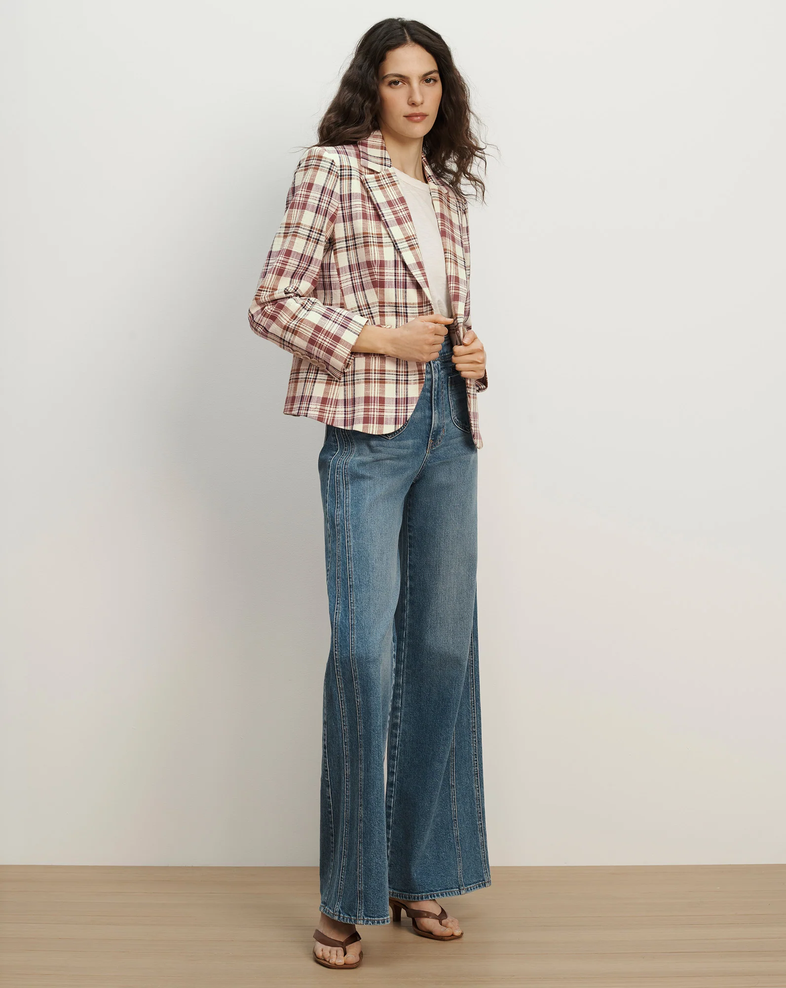 Tyra Plaid Dickey Jacket - Image 2