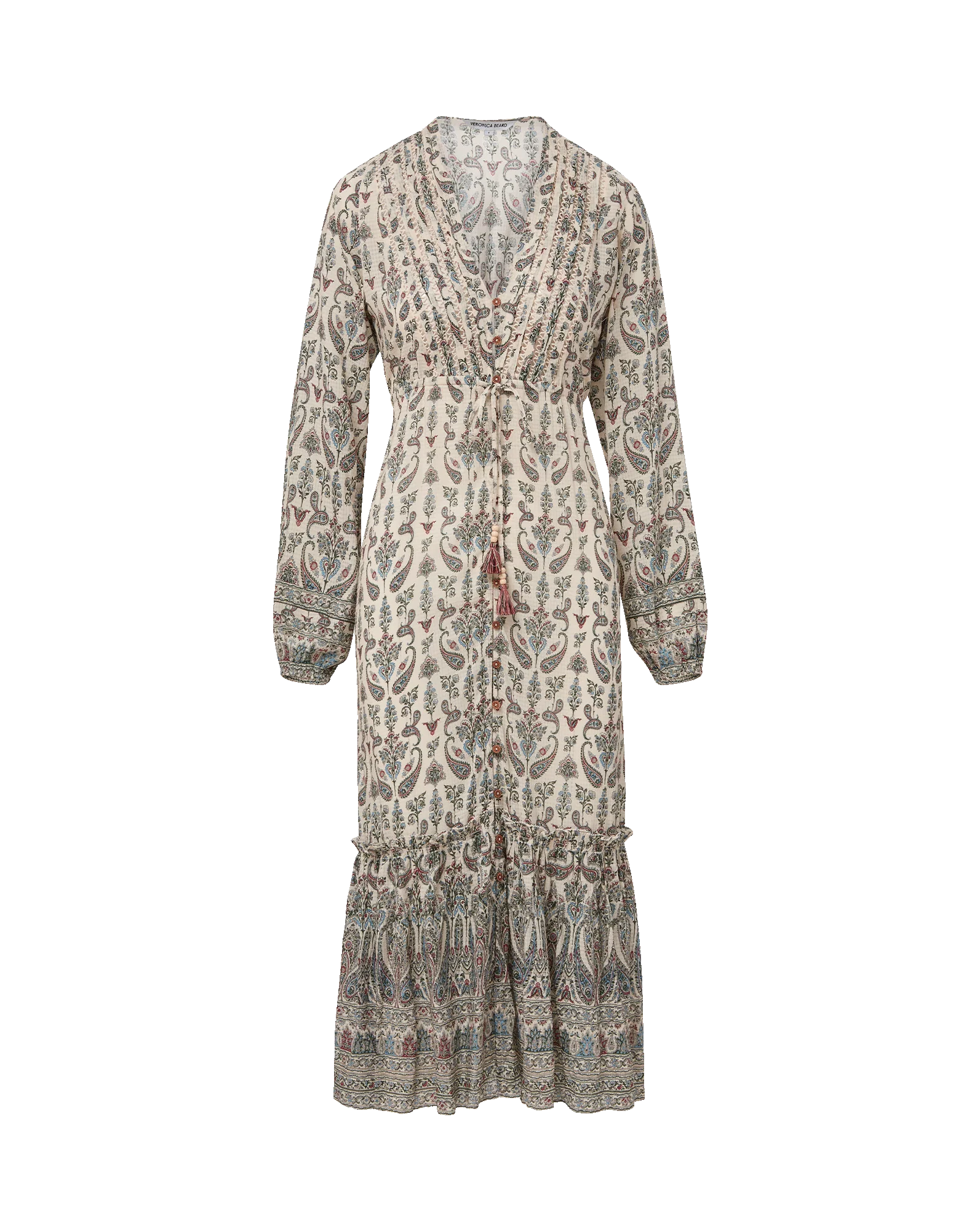 Vani Paisley Midi Dress - Image 7