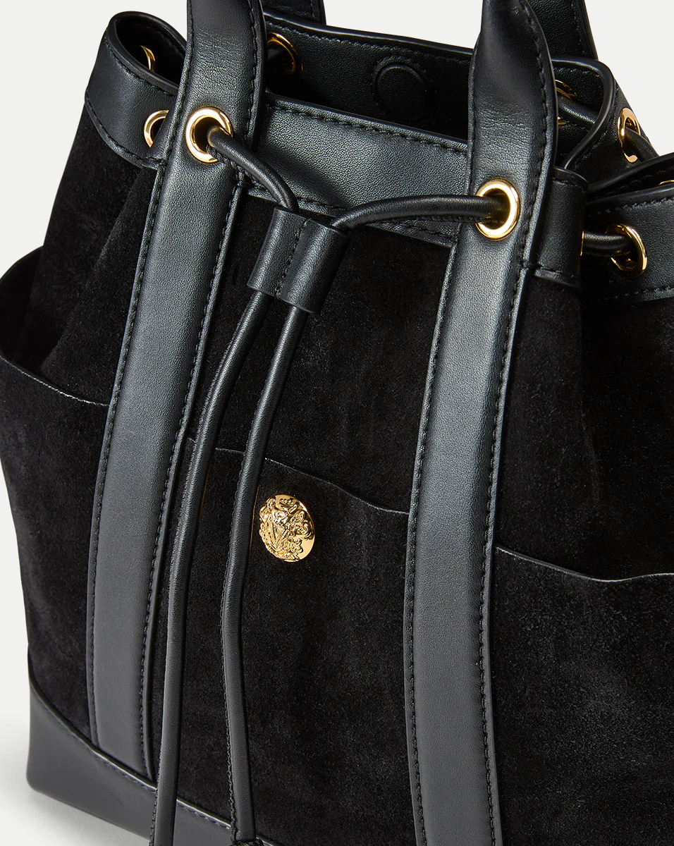 Veronica Beard Suede Goody Bag - Image 3