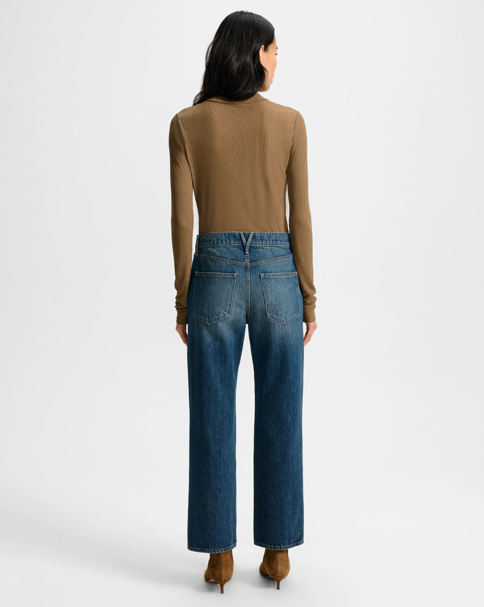 Wyeth Ribbed Turtleneck Top - Image 4