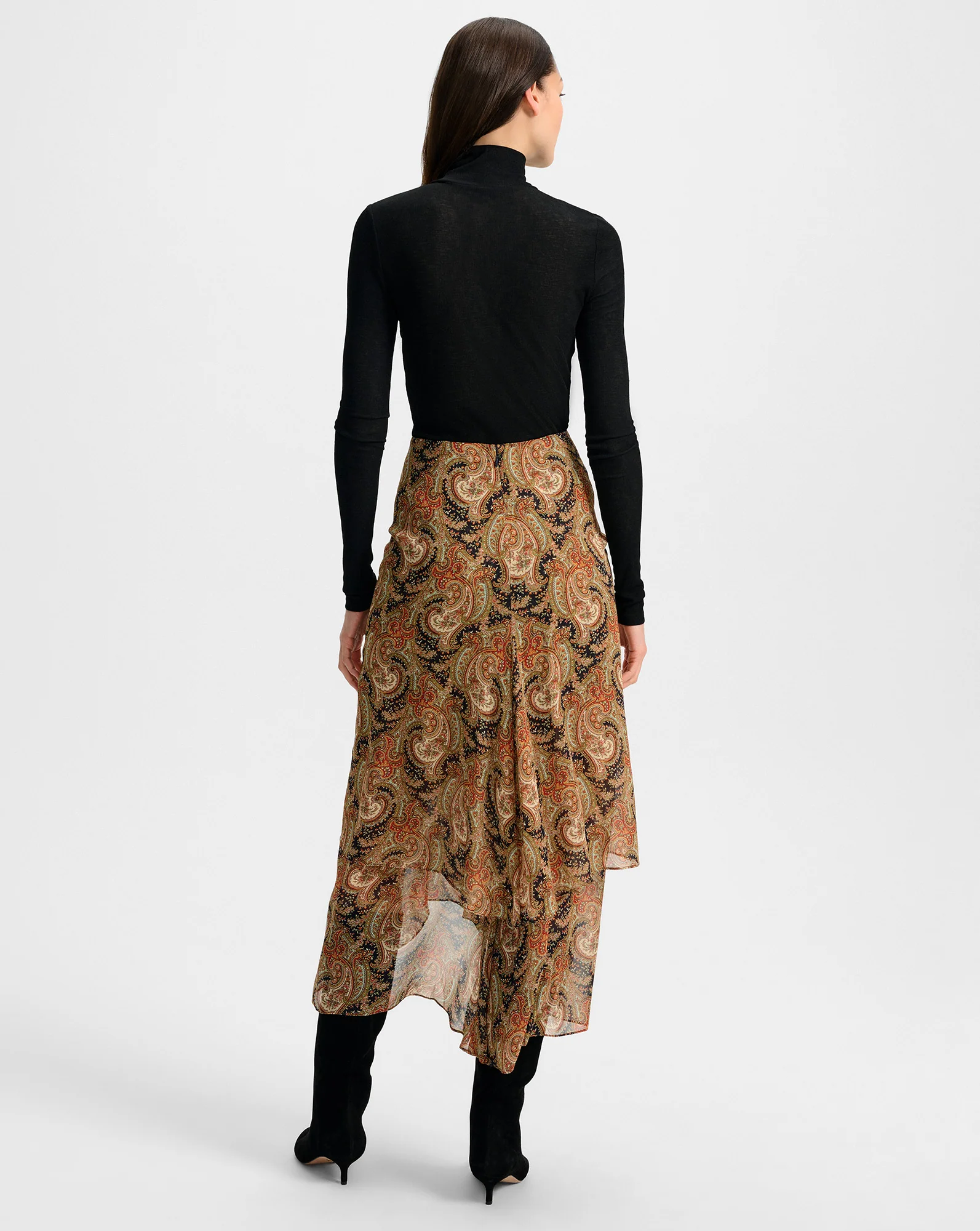 Wyeth Ribbed Turtleneck Top - Image 4